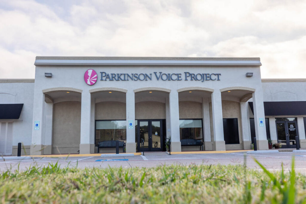 A photo of the Parkinson Voice Project clinic
