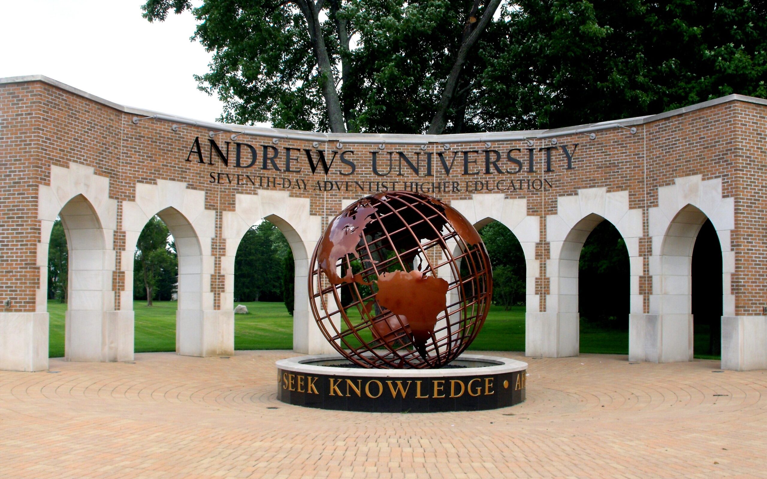 A photo of the Andrews University campus